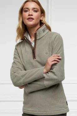 Holland Cooper Sweaters & Fleeces|Sweaters & Jumpers<Country Fleece Half Zip Sweater