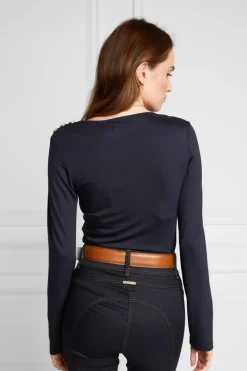 Holland Cooper Tops & T-shirts|Shirts & Tops<Long Sleeve V-Neck Tee