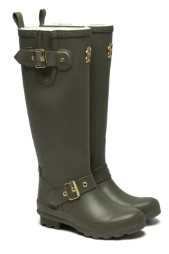Holland Cooper Women's Shoes|Women's Wellingtons<Sherpa Lined Regency Wellington