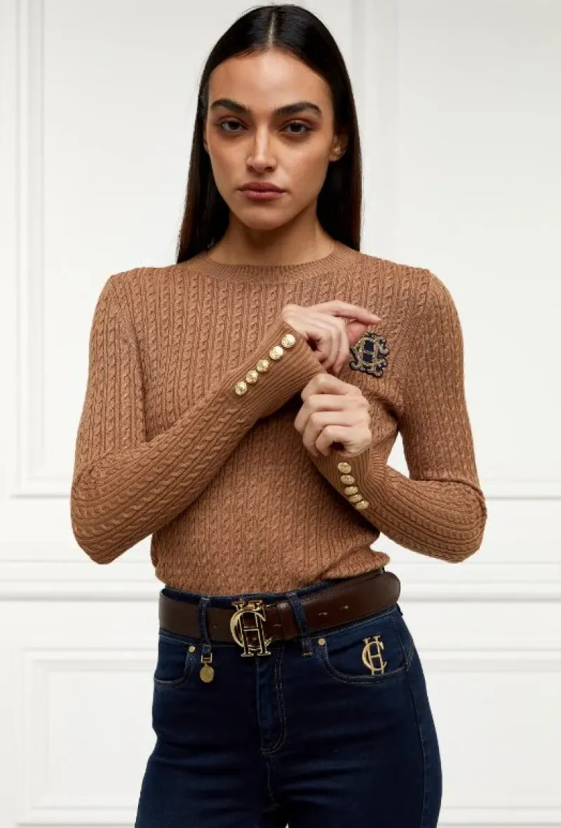 Holland Cooper Sweaters & Jumpers|Sweaters & Jumpers<Women's Princeton Crew Neck Knit Jumper