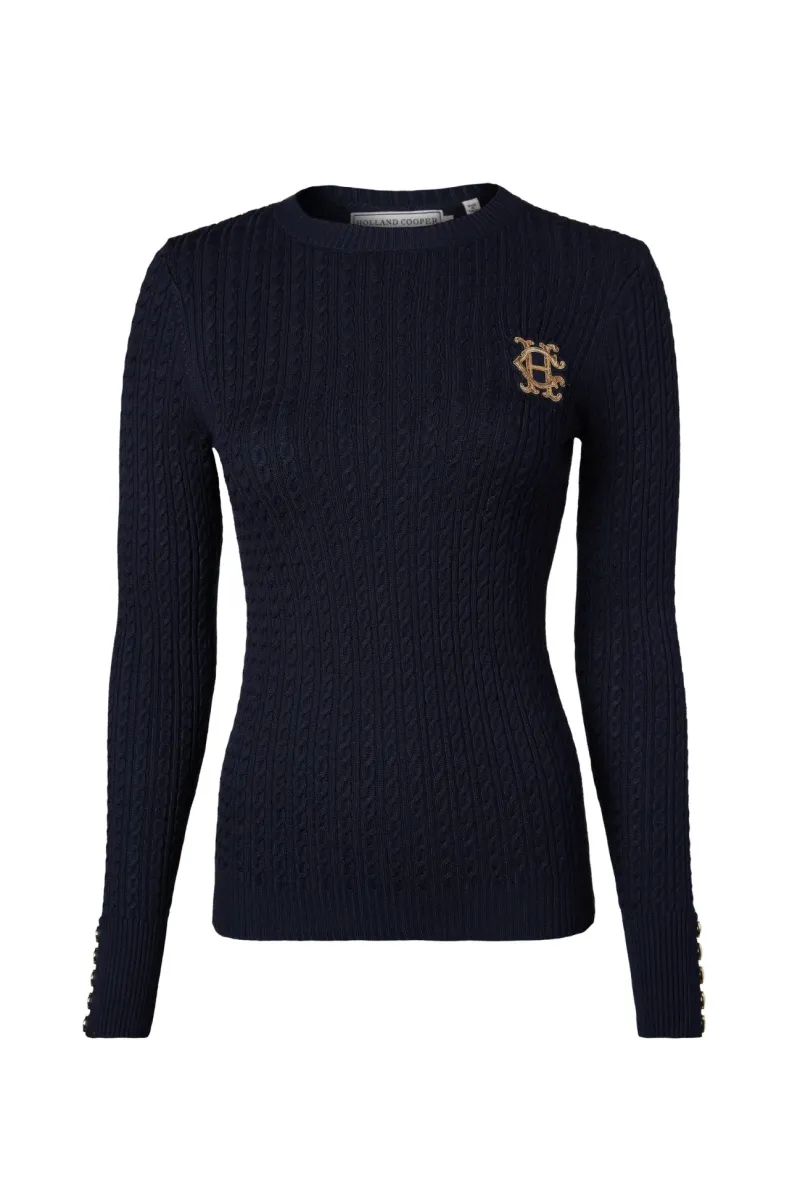 Holland Cooper Sweaters & Jumpers|Sweaters & Jumpers<Women's Princeton Crew Neck Knit Jumper