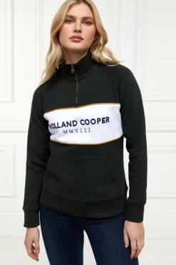 Holland Cooper Sweaters & Fleeces|Sweaters & Jumpers<Womens Sporting Heritage Zip Henley