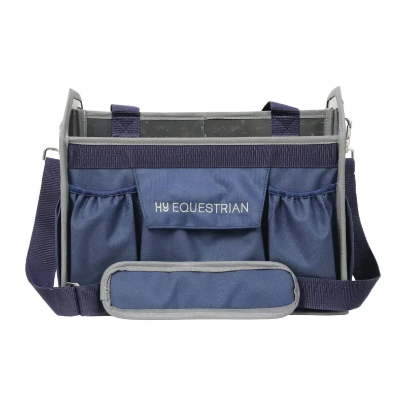 Battles Grooming Kits & Bags<Hy Equestrian Accessories Grooming Bag Navy/Grey One Size