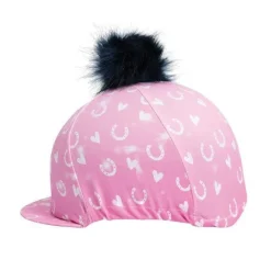 Hy equestrian Riding Hat Accessories<Pony Fantasy Hat Silk by Little Rider - Pink/Navy