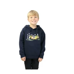Battles Sweaters & Fleeces<HY Equestrian Thelwell Collection Children's Badge Hoodie