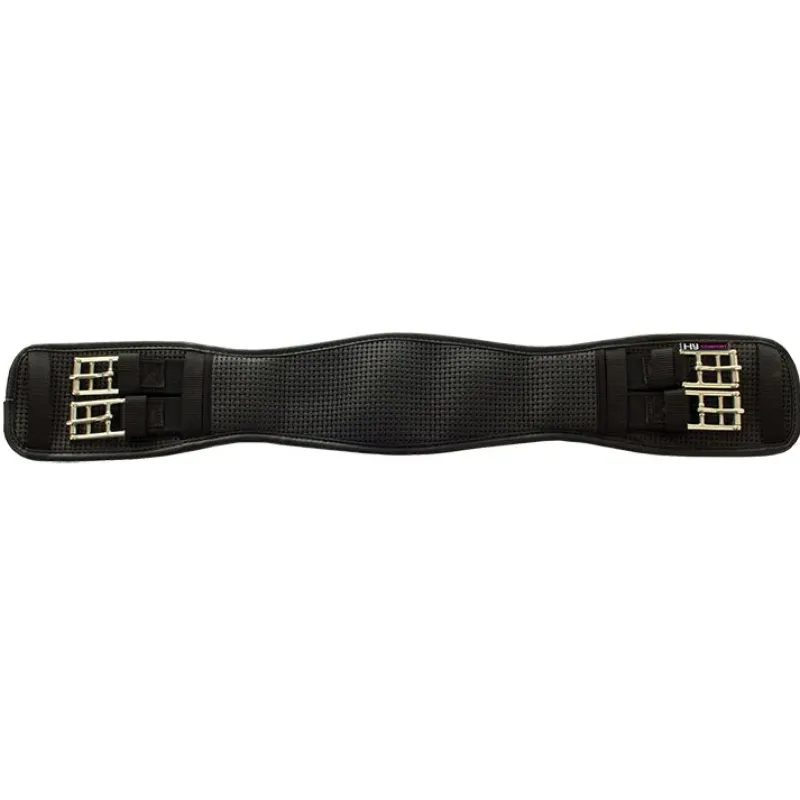 hy Girths<comfort Waffle Dressage Girth Elastic Both Ends