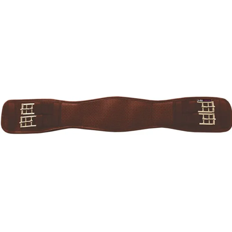hy Girths<comfort Waffle Dressage Girth Elastic Both Ends