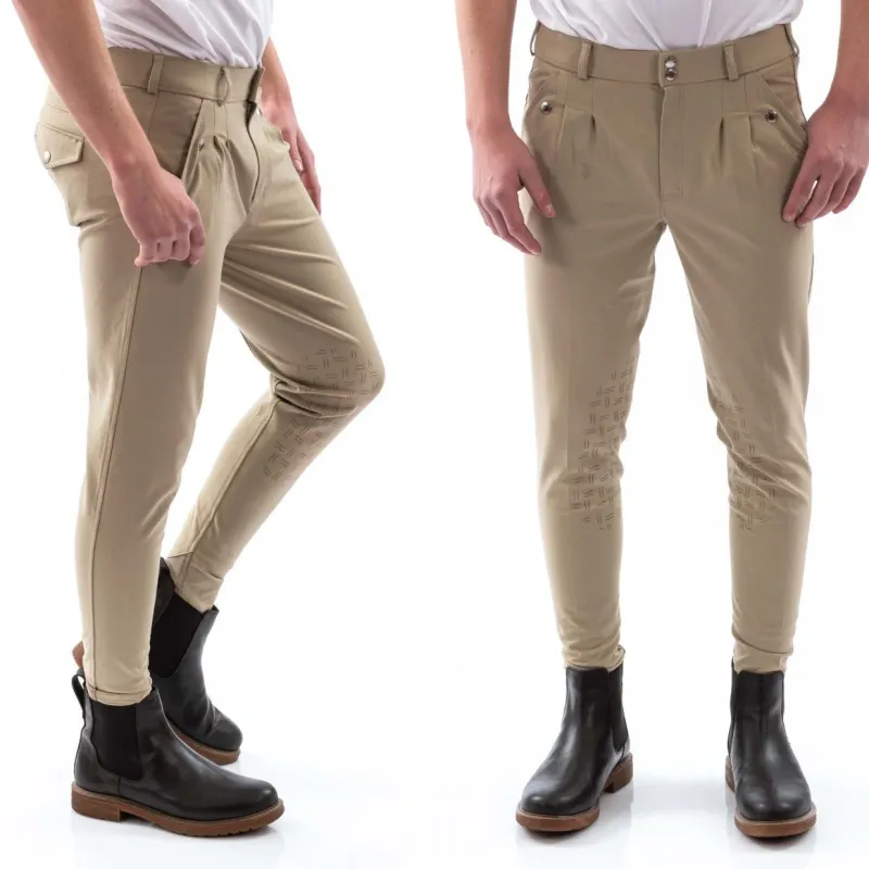 John Whitaker Jodhpurs & Breeches<Men's Clayton Knee Grip Breeches