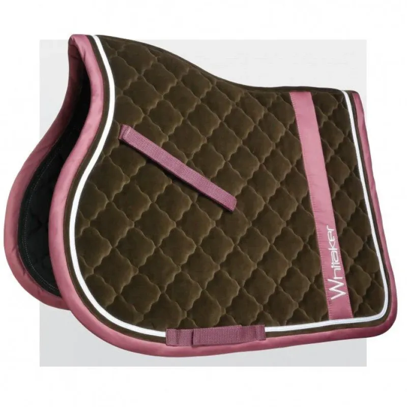 John Whitaker Saddlepads & Numnahs<Wheatley Velour Saddle Pad