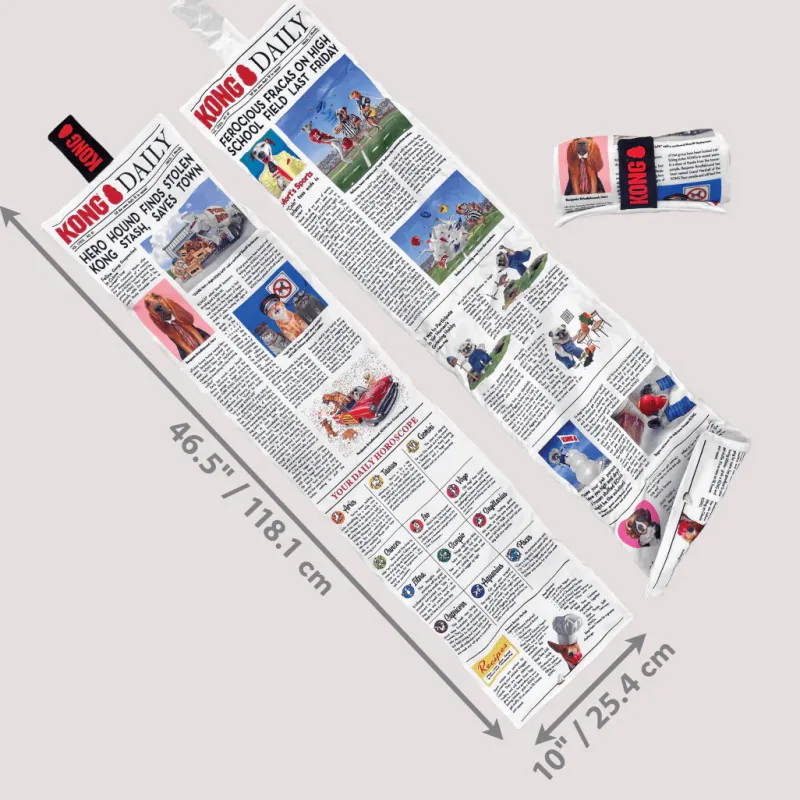 Trilanco Dog Toys<KONG Daily Newspaper