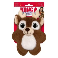 Kong Dog Toys<Holiday Snuzzles Reindeer