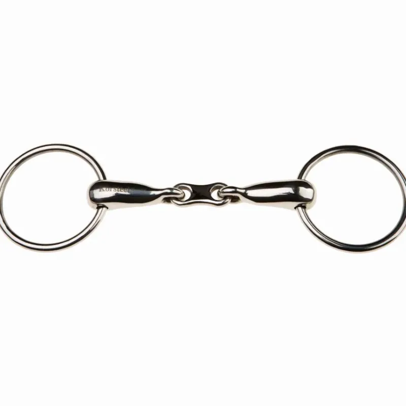 Korsteel Bits<Pinchless French Link Loose Ring