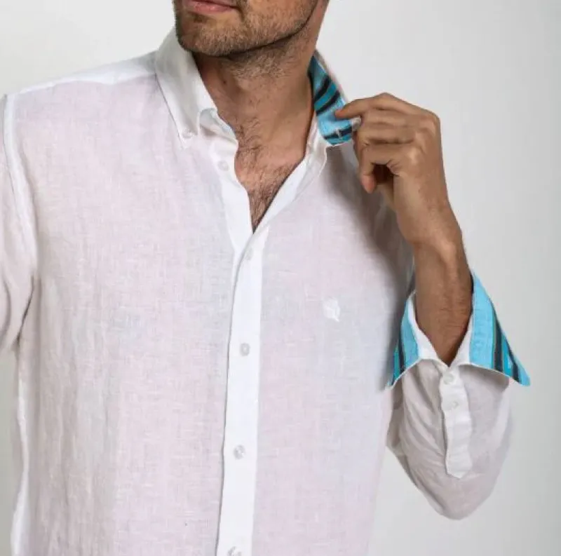 Koy Clothing Tops & T-shirts|Shirts & Tops<Koy Linen Shirt Luo