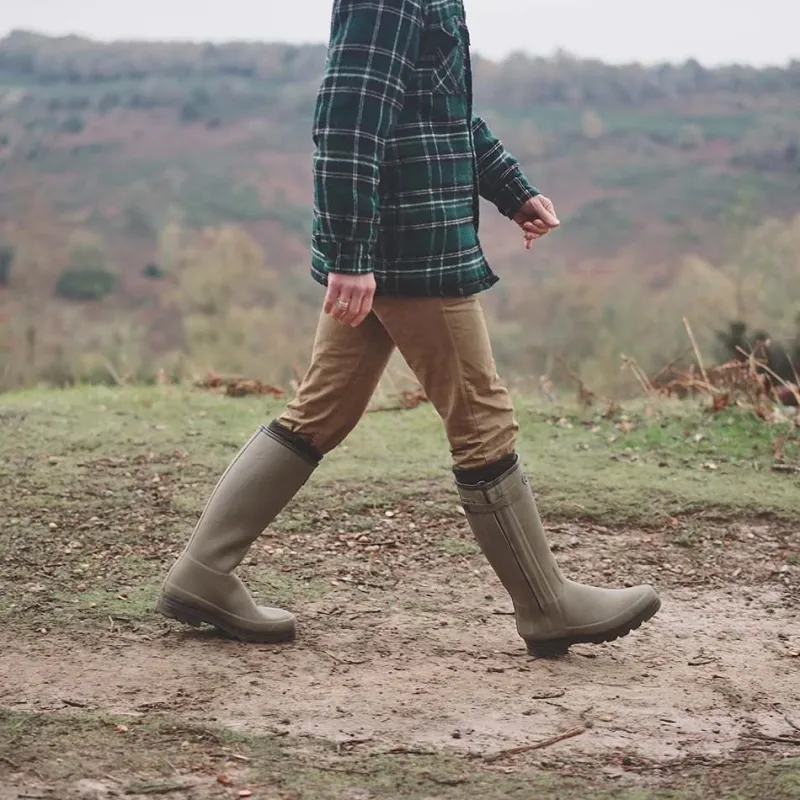 Le Chameau Men's Wellingtons<Men's Chasseur Leather Lined Wellington Boots