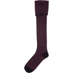 Le Chameau Socks|Socks<Tall Boot Socks Cherry