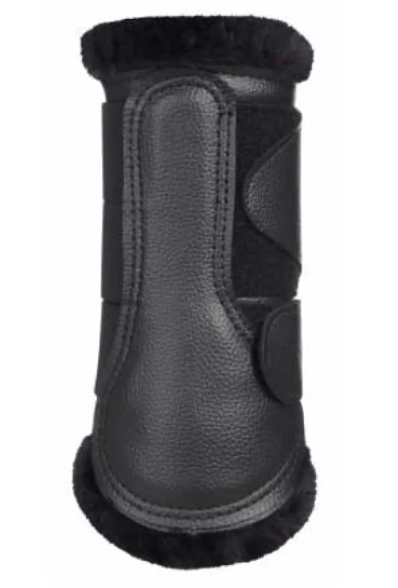 LeMieux Competition Boots|Brushing Boots<Fleece Brushing Boots Black/Black