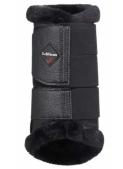LeMieux Competition Boots|Brushing Boots<Fleece Brushing Boots Black/Black