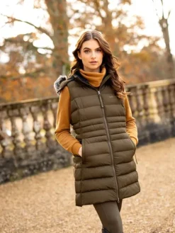 LeMieux Gilets|Gilets<Harper Longline Puffer Gilet AW24