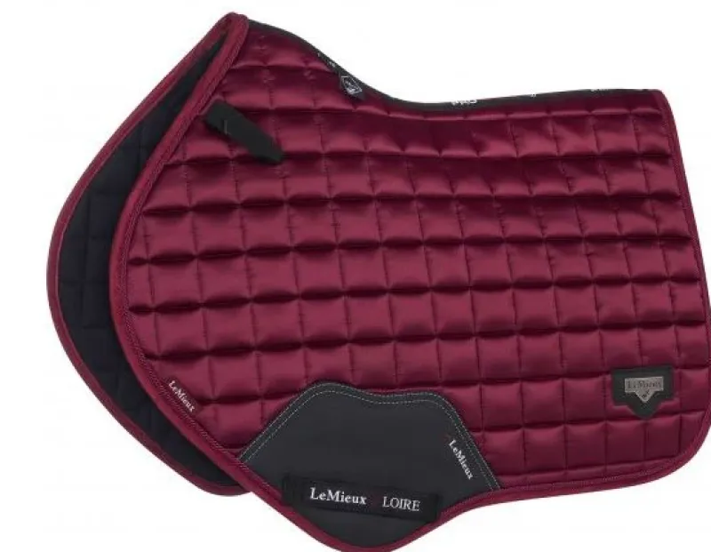 LeMieux Saddlepads & Numnahs<Loire Satin Classic Close Contact Saddle Pad