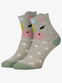 LeMieux Socks<Mini Character Socks 2 Pack