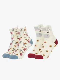 LeMieux Socks|Socks<Mini Character Socks 2 Pack AW24