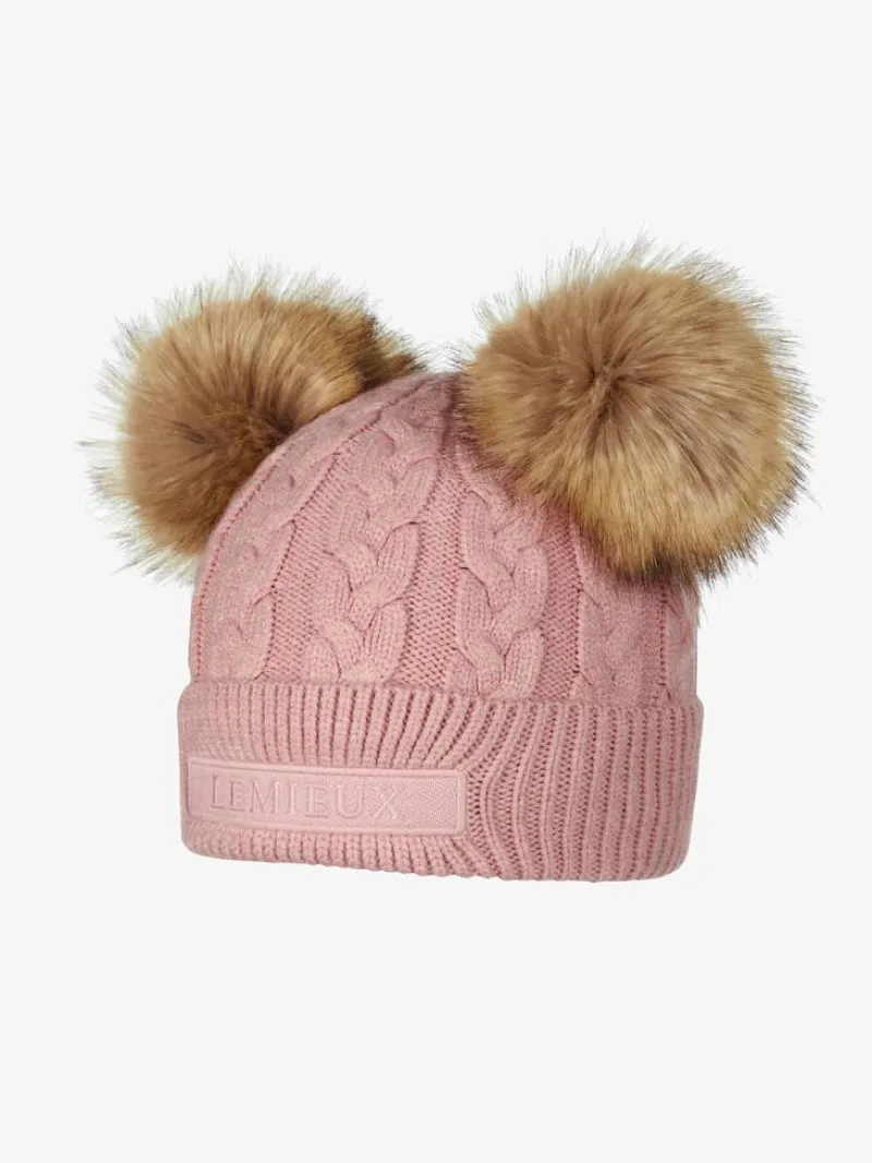 LeMieux Hats & Scarves|Hats & Scarves<Mini Double Pom Hat