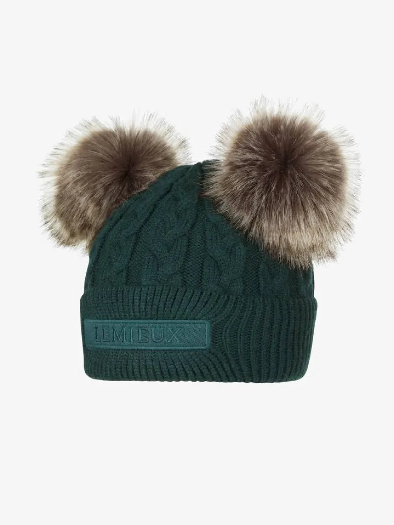 LeMieux Hats & Scarves|Hats & Scarves<Mini Double Pom Hat