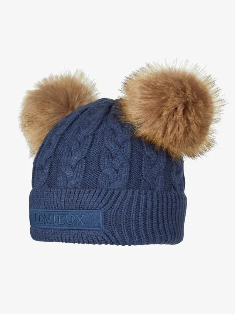 LeMieux Hats & Scarves|Hats & Scarves<Mini Double Pom Hat