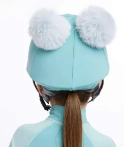 LeMieux Riding Hat Accessories<Mini Double Pom Hat Silk SS25