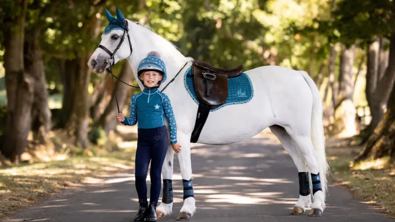 LeMieux Saddlepads & Numnahs<Mini Suede Jump Square