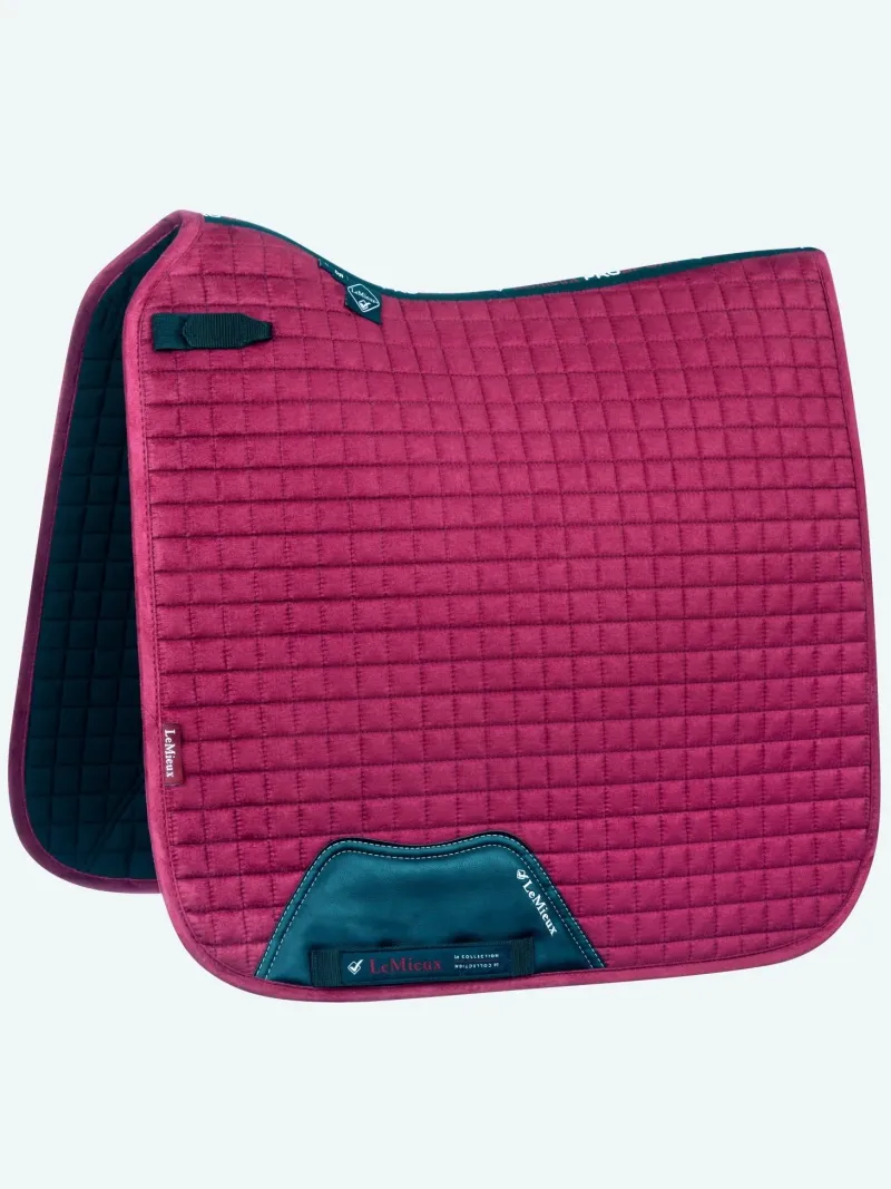 LeMieux Saddlepads & Numnahs<ProSport Suede Dressage Square Saddle Pad