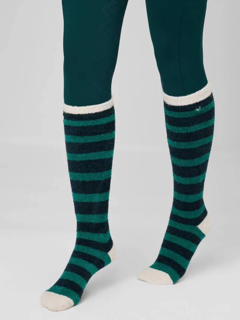 LeMieux Socks|Socks<Sophie Stripe Fluffies