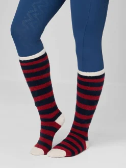 LeMieux Socks|Socks<Sophie Stripe Fluffies