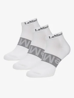 LeMieux Socks|Socks<Trainer Socks 3 Pack