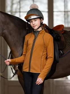 LeMieux Accessories|Sweaters & Fleeces<Young Rider Felicity Fleece Zip Through AW24