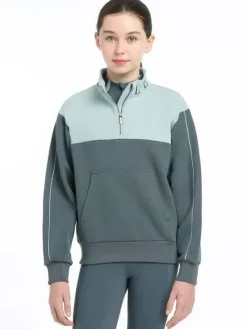 LeMieux Sweaters & Fleeces|Sweaters & Fleeces<Young Rider Kate Quarter Zip Sweater AW24