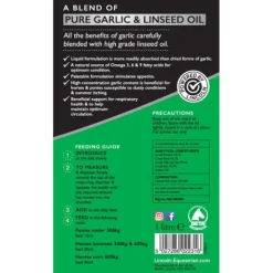 Battles Supplements<Lincoln Liquid Garlic - 1Ltr