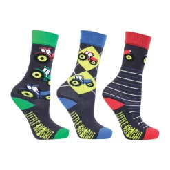 Knight Socks<Little Tractor Collection Bamboo Childrens Socks Size 8-12
