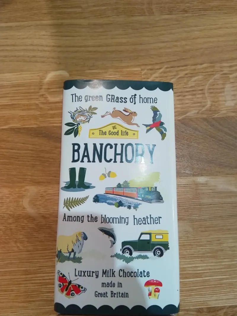 Love Your Nation Sweets|Food<Banchory Chocolate Bar 85g
