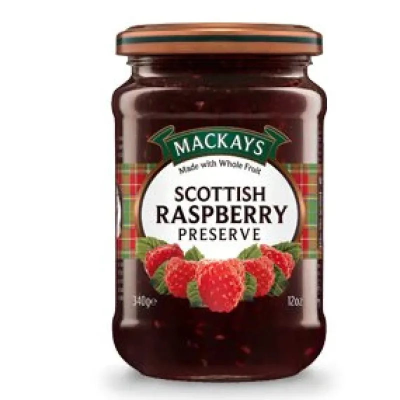 Mackay's Food<Scottish Raspberry Preserve 340g