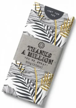 Creme D'or Sweets<Message Bar - Thanks A Million Milk Chocolate Bar