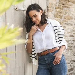 Pampeano Belts|Belts<Plain Leather Belt Abuelo