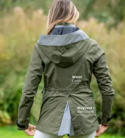 Equicoat Riding & Yard Jackets|Jackets & Coats<Reincoat Air Adult Waterproof Jacket