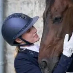 Samshield Riding Hats|Riding Hats<2.0 Miss Shield Crystal Leaf 5 Helmet