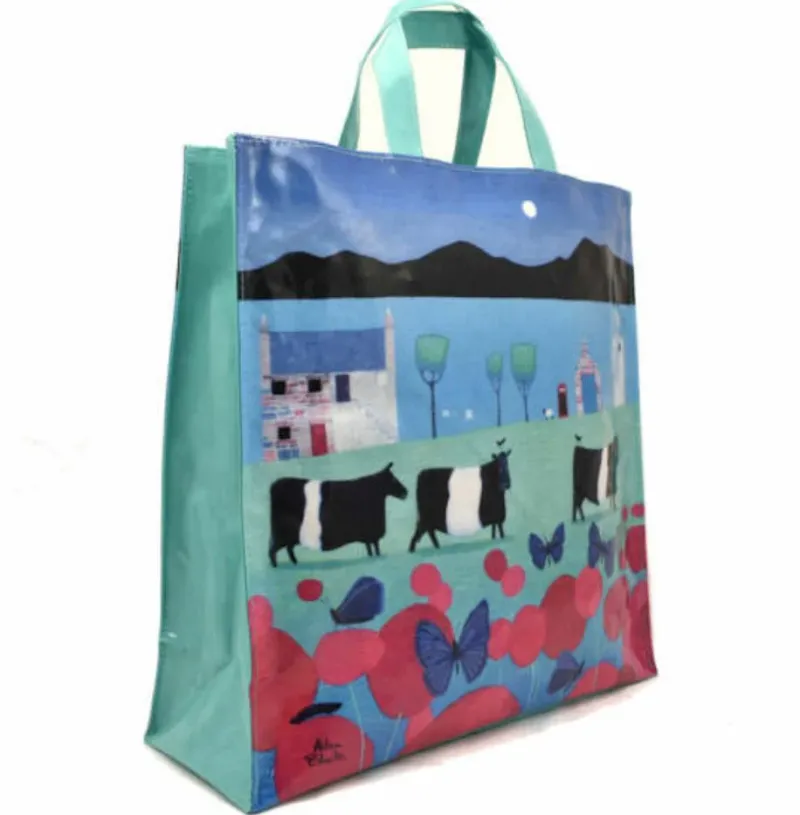 Samuel Lamont Bags & Purses|Bags & Purses<Samual Lamont Ailsa Black PVC Medium Gusset Bag