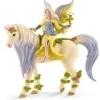 Schleich Toys<Fairy Sera with Blossom Unicorn