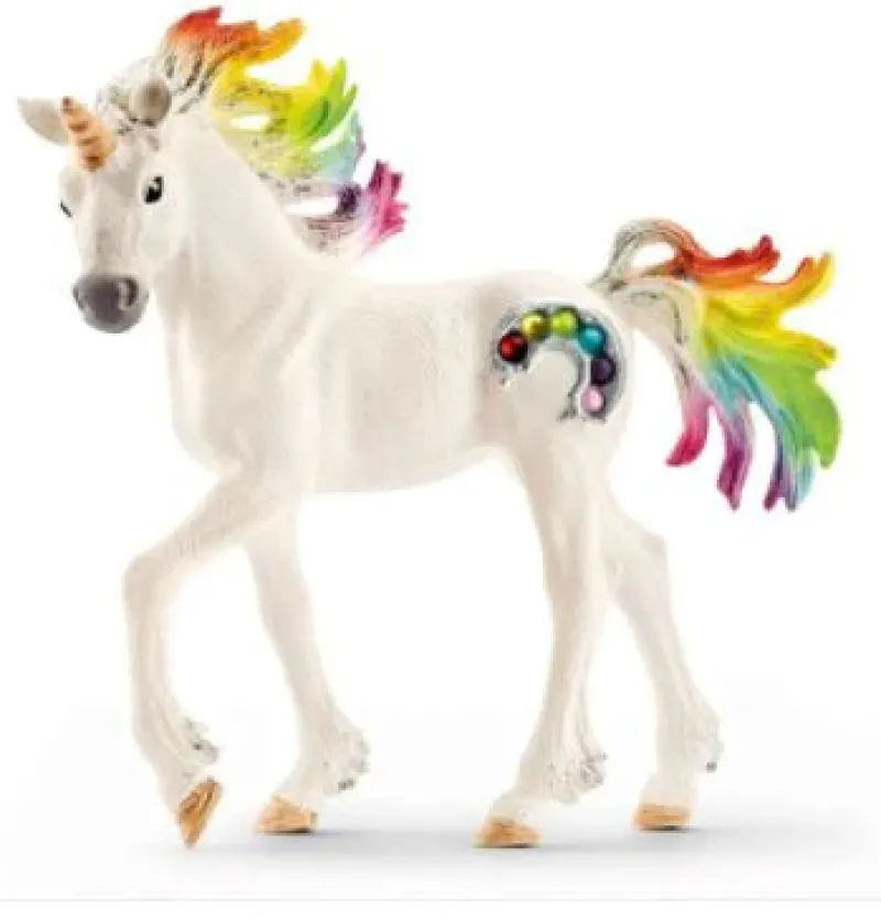 Schleich Toys<Rainbow Unicorn Foal