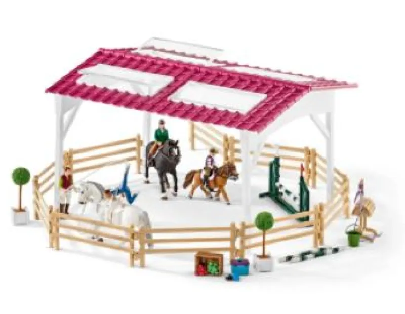 Schleich Toys<Riding School with Riders & Horses
