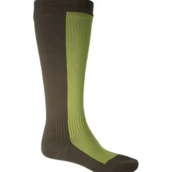 SealSkinz Socks|Socks<Hiking Mid Knee Golden Moss/Dark Olive