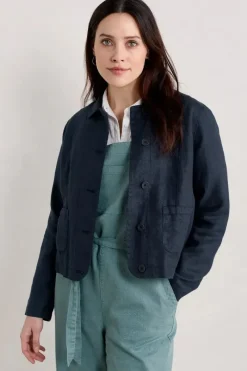 Seasalt Cornwall Jackets & Coats|Trousers<Arame Linen Jacket
